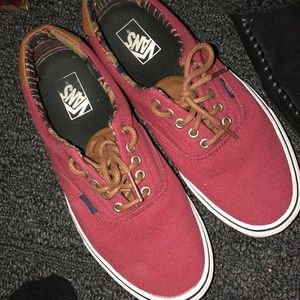 Red vans size (10.5)